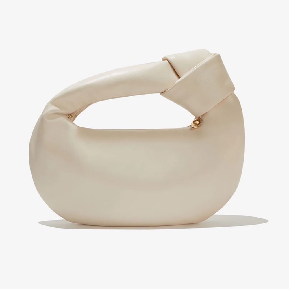 Melie Bianco Cream Top Handle Handbag
